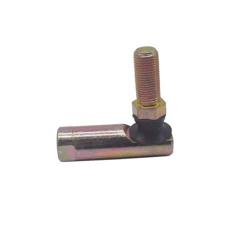 Lawnmower Ball Joint Set RH And LH For MTD John Deere Aftermarket Replacement Easy Swap In Right And Left Hand Ball Joints With One Half Inch Thread Includes Two Ball Joints, 1/2 in thread metal joint