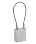 Heavy Duty Steel Cable Padlock, 85mm Shackle, Aluminum Alloy Lockout Tagout Lock With 2 Keys, for Industrial Shutdowns and Equipment Maintenance