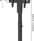 Product dimensions of Beefy Electric TV Lift Stand With Smooth Remote Operation And Auto Memory Positions For Large Screens 26 To 65 Inches.