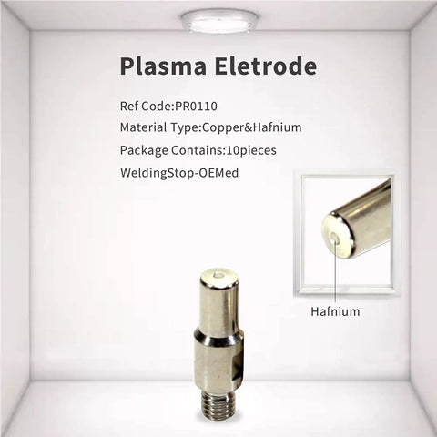 24Piece Plasma Cutter Spare Parts Kit For S25 S25K S30 S35 S45 Torches Including Electrodes And Tips, Swirl Ring, Shield Cap, And Springs, 0.8mm Tips, 0.031 Inch, Pro Grade Replacement Set For Clean, Precise Cuts with copper and hafnium electrode