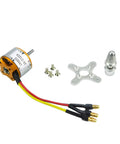 2212 2200KV Brushless Outrunner Motor 13T with 3.5mm Male Banana Bullet and accessories for RC aircraft