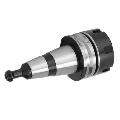 Top Tier ISO30 Collet Chuck For CNC Spindle Tool Holder 120Mm High Speed Precision Machining Kit With High Rigidity Up To 30000 RPM, shown from side view.