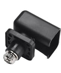 Next Level Heavy Duty 200A Energy Storage Terminal Block featuring high voltage copper connector in black, close-up view.
