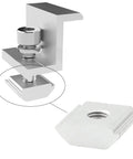 Get 50 Pcs T Nuts For Solar Panel Mounts That Fit Aluminum Rails Securely. Lightweight aluminum T nut with bolt for easy installation.