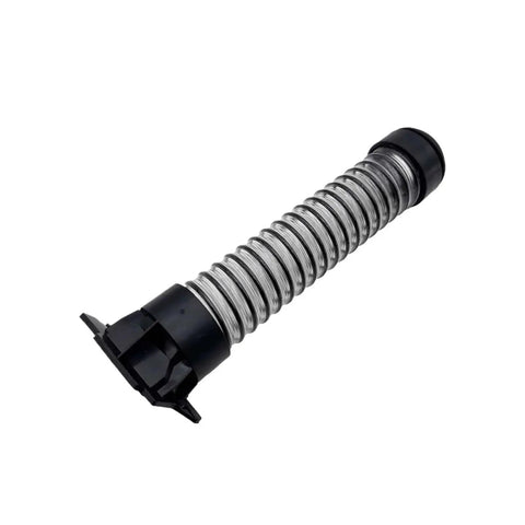 Wireless Floor Scrubber Vacuum Hose Spare Parts for Dyad and U10 PU Hose Accessories shown at side angle.