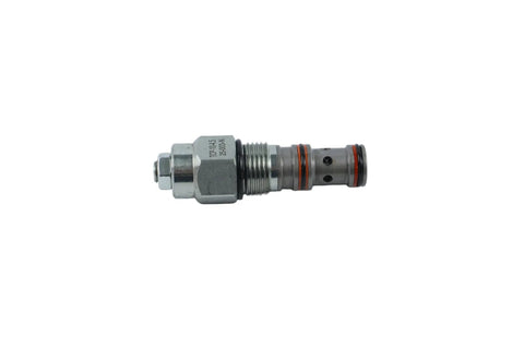 Top Shelf Replacement Counter Balance Valve 29083GT Heavy Duty Beast Mode side view with metal finish for Genie Boom Lift