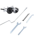 Heavy Duty Double Head Sheet Metal Nibbler Drill Attachment Cutter Kit With Adapter for precision cutting tools and accessories