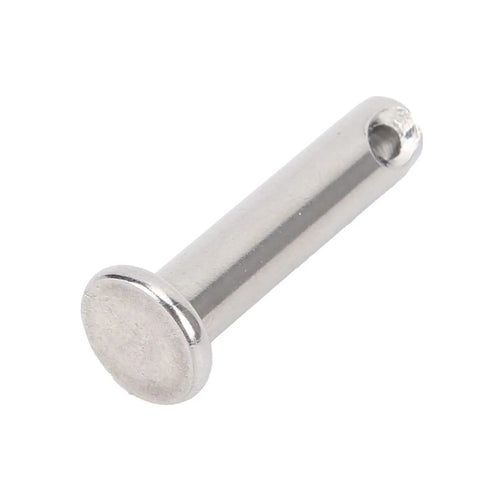 Round Clevis Pins Set 50Pcs Stainless Steel Flat Head Hinge Pins M6x25mm For Coolers And Equipment Locating Linear Moving Parts 304
