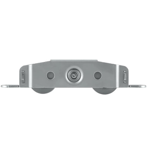 Front view of Sliding Door Tandem Roller Assembly in 304 Stainless Steel for Patio Doors, Replacement Roller with 330 Lbs Load Capacity