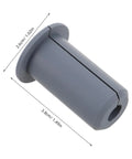 Hot And Heavy Duty Silicone Wire Grommet Kit For Wall Cable Management 3/4 Inch With Compact Design To Keep Home Or Office Wiring Neat And Tidy While Routing Ethernet Cables Safely, grey silicone 3/4 in wall grommet