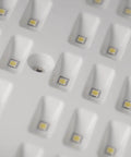 Close-up of LED array on 35W LED Outdoor Street Light With Dusk To Dawn Photocell 5400 Lumens 6000K Daylight IP65 Waterproof AC Powered
