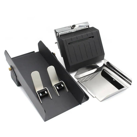 Premium Real Deal Upgrade Cutter Assembly With Heavy Duty Paper Tray For Zebra ZT610 Thermal Label Printer showing components and heavy-duty design.