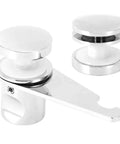 Heavy Duty Frameless Shower Door Latch With No Sweat Bolt Setup Smooth Glass Security Lock for Bathroom Sliding Gates.