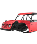 Red Aluminum Roll Cage Body Panel Kit For 1/10 Scale RC Cars Red Upgrade Set Beefed Up Chassis Frame Parts For Vanquish H10 RTR
