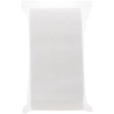 6 x 8 Inch 8 Mil Zipper Reclosable Bags Pack Of 100 Clear Heavy Duty LDPE Food Storage Bags Puncture Resistant FDA Compliant Perfect For Grab N Go Snacks And Crafts Great For Storage And Travel, clear bag
