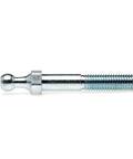 Club Car DS Golf Cart Accelerator Pedal Ball Stud Replacement For 1996 And Up Fits Gas And Electric Carts Easy Install Built Tough OEM Reference 1018188-01 A25751, silver steel