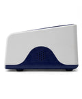 Side view of Desktop Barcode Scanner With Stand For Retail Use No Fuss Plug And Play Fast 2D 1D QR Code Reading USB Hands Free Scanner