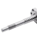 12mm Ball Screw Linear Actuator Kit With Nut For BK BF10 Rails, Machined 450mm Roller Screw, Beefy CNC And DIY Precision For Smooth, Rock Solid Motion. close-up of 450mm steel screw and nut