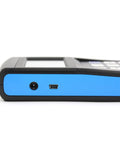 Heavy Duty Portable Digital Metal Hardness Tester With Dual Wireless And Cable Probes showing side view with connection ports.