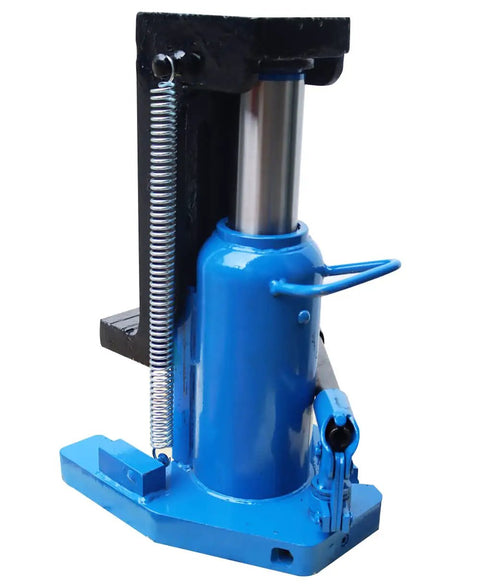 Built Tough Hydraulic Toe Jack Lift 20 Ton Rig Ready Capacity Heat Treated Steel Frame for low clearance lifting tool