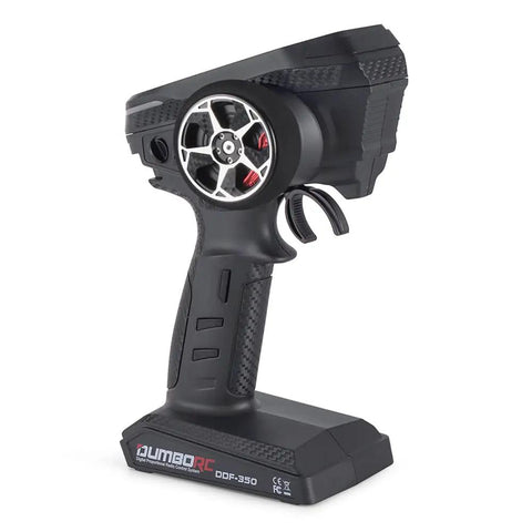 DDF-350 10 Channel RC Transmitter With P10F Receiver And HD Color Screen 350m Range Light Effects Remote Controller