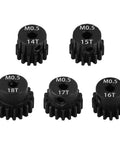 0.5M Pinion Gear Set For 1 By 24 And 1 By 28 RC Cars And Trucks 2Mm Shaft Hardened Steel 14T 15T 16T 17T 18T Durable And Reusable Replacement