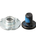 Replacement Screws For Roller Skates 50 Pack Black Buckle Screws For Quad And Inline Skate Hardware Repair And Maintenance 8mm Metal Fixing Screws