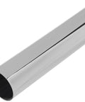 Radiator Chrome Effect Pipe Sleeves 15mm X 202mm Pack Of 6 for no fuss fit DIY heating upgrades, view of single sleeve