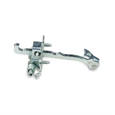 Beefed Up Car Door Hinges With Adjustable Limiter And Soft Close for Vauxhall Vivaro Trafic Nissan Primastar Vans, silver metal part