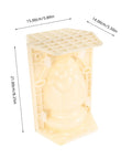 Roman Column Balustrade Mold For DIY Concrete Projects, Lightweight And Easy Release, 8.26 x 5.90 x 5.51 Inches