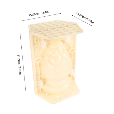 Roman Column Balustrade Mold For DIY Concrete Projects, Lightweight And Easy Release, 8.26 x 5.90 x 5.51 Inches