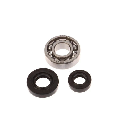 4 Piece Replacement Crankshaft Oil Seal Grooved Ball Bearing Kit For CG430 520 TL43 TL52 Brush Cutter And Grass Trimmer Easy Install Durable High Quality Parts, 6202 bearing and seals