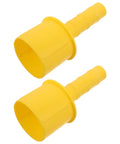2 Pack Stretch Film Dispenser Handles With Strong Grip And Enhanced Comfort, Yellow Plastic Pallet Wrap Handles for hand wrapping