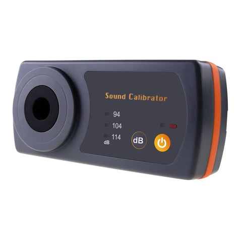 Pro Grade Sound Calibrator For Sound Level Meters With Three Calibration Levels 114dB 104dB And 94dB At 1000 Hz Portable Design