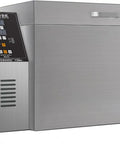 Heavy Duty Electric Coffee And Nut Roasting Machine With Sturdy Steel Heating Tube And 4000 Gram Commercial Drum Dryer side view