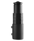 Bike Stem Riser And Handlebar Extender For MTB And BMX Aluminum Alloy Head Up Adapter; black aluminum adjustable stem.