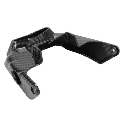Imitation Carbon Fiber Battery Side Cover With Lock Guard For Light Bee X S X160 X260 Electric Dirt Bike Ebike Battery Wrap Protector Shield Tough PP Plastic