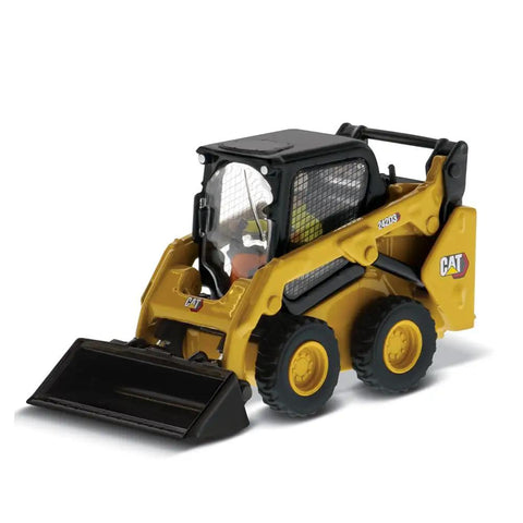 Caterpillar 242D3 Skid Steer Loader With Attachment Set Display Model 1 To 50 Scale High Line Series Collectible Metal
