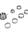 Stainless Steel Watch Movement Base Holder Kit With Precision Adjustment Tool for 2824 2671 3135 8500 movements