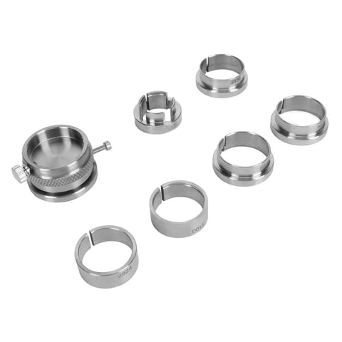 Stainless Steel Watch Movement Base Holder Kit With Precision Adjustment Tool for 2824 2671 3135 8500 movements