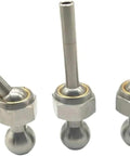 Heavy Duty Stainless Steel Ball Coolant Hose Nozzles for CNC Lathes, Turrets, and Machining Centers, 14mm Diameter, 20mm Length