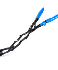35 Degree Angled Long Hose Clamp Pliers With Locking Mechanism Extra Long Reach For Hard To Reach Hoses And Tight Engine Spaces