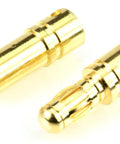 Gold Plated Three Point Five Millimeter Bullet Connectors Set 10 Pairs Male And Female For RC ESCs Motors Batteries Drones