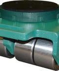 Deluxe 24 Ton Heavy Duty Bull Dolly Kit Featuring Steel Load Rollers And Swivel Padded Tops For Smooth Heavy Haulin, showing roller detail.