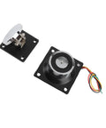 Heavy Duty 12V-24V Electromagnetic Door Holder With Super Strong Suction For Wooden Or Iron Fire Doors, Cast steel mechanism with wiring.