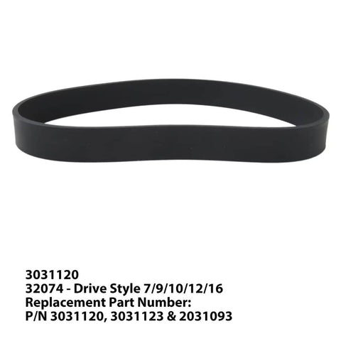 Two Pack Replacement Vacuum Belts For Bissell PowerForce CleanView Momentum PowerLifter Velocity Powerease, Durable Rubber Belts For Household Vacuum Cleaners, Easy Install, Replaces 3031120, 3031123, 2031093