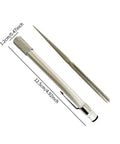 Dope Diamond Sharpening Rod And Stone Pen Sharpener Tool, silver, 12.5cm x 1.2cm, retractable kitchen knife sharpener