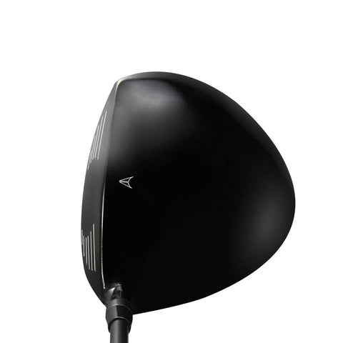 Forgiving Game Improvement Golf Driver For Beginners And Casual Players With High Launch 10.5 Or 12 Degrees 460cc Face Right Or Left Handed For Men And Petite Women Easy Swing And Solid Feel, black 460cc head close-up