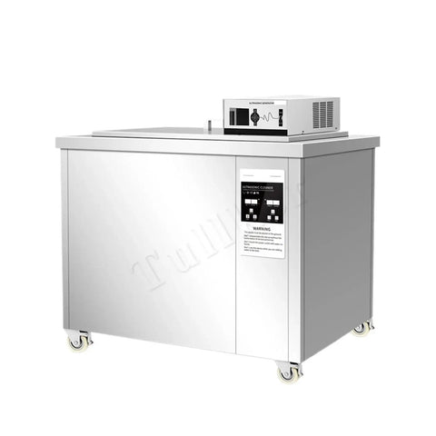 360 Liter Industrial Ultrasonic Parts Cleaner For Cars Powerful Automotive Injector Carburetor And Engine Component Washer Adjustable Heat And Time Control Portable Heavy Duty Tank