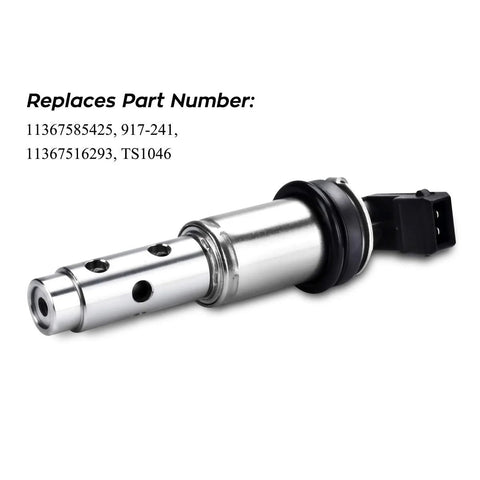BMW VVT Engine Oil Control Solenoid Replacement Two Piece Drop In Kit For VANOS Easy Plug And Play Fits 328i 328xi 323i 325i 330i